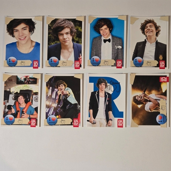 1D Other - One Direction Harry Styles Card Set